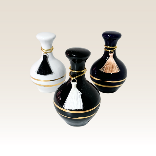 Mini Urna Porcelana Preta