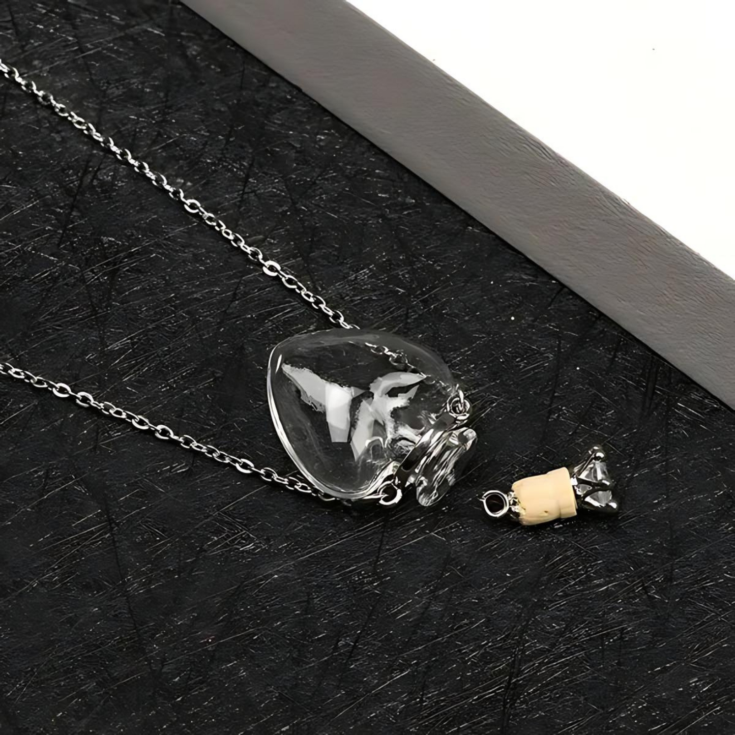 Pingente Coração Cristal