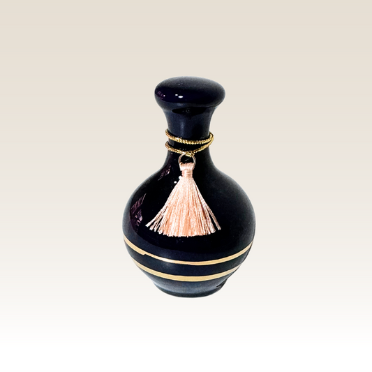 Mini Urna Porcelana Azul Royal