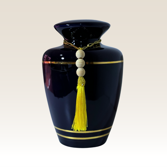 Urna Porcelana Premium Azul Royal