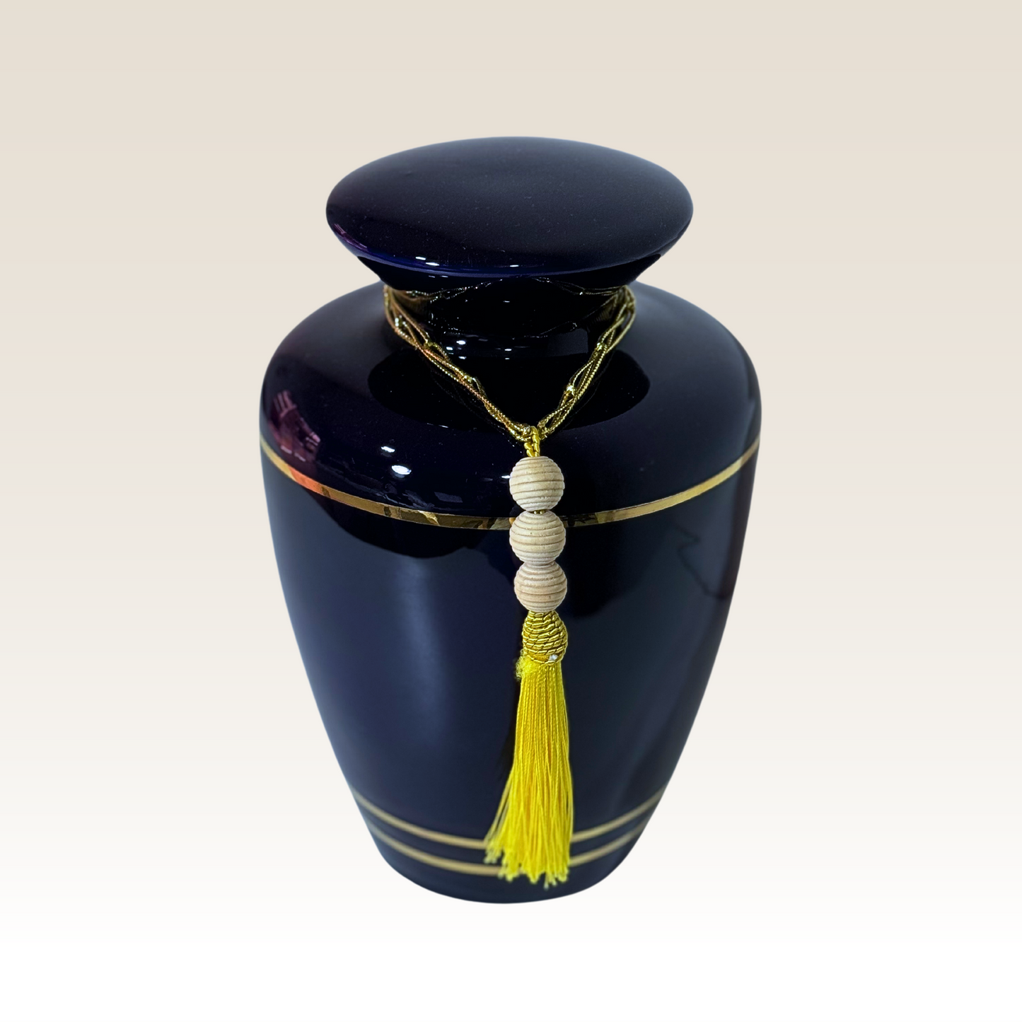 Urna Porcelana Premium Azul Royal