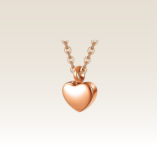 Pingente Rose Coração