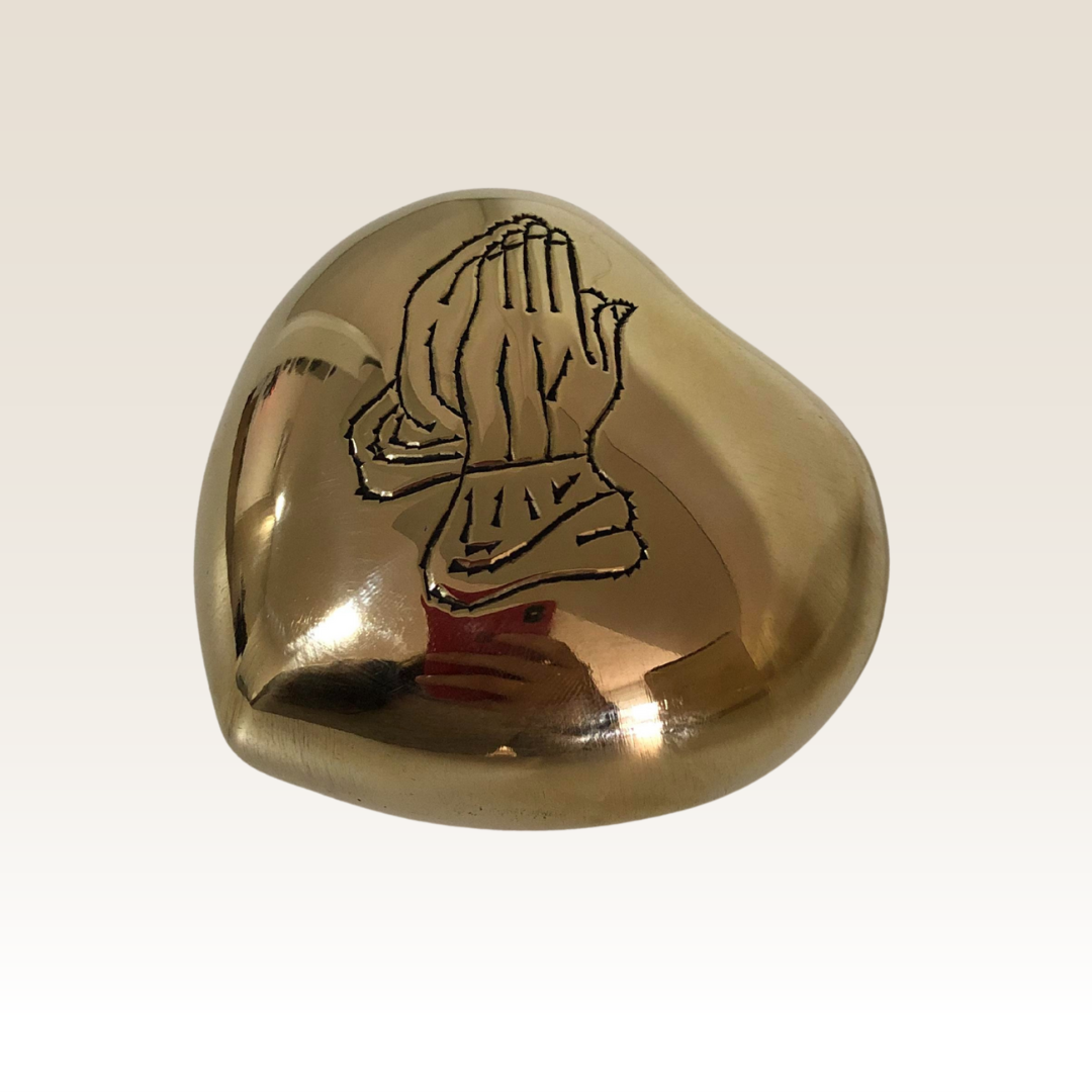 Urna Coração Bronze