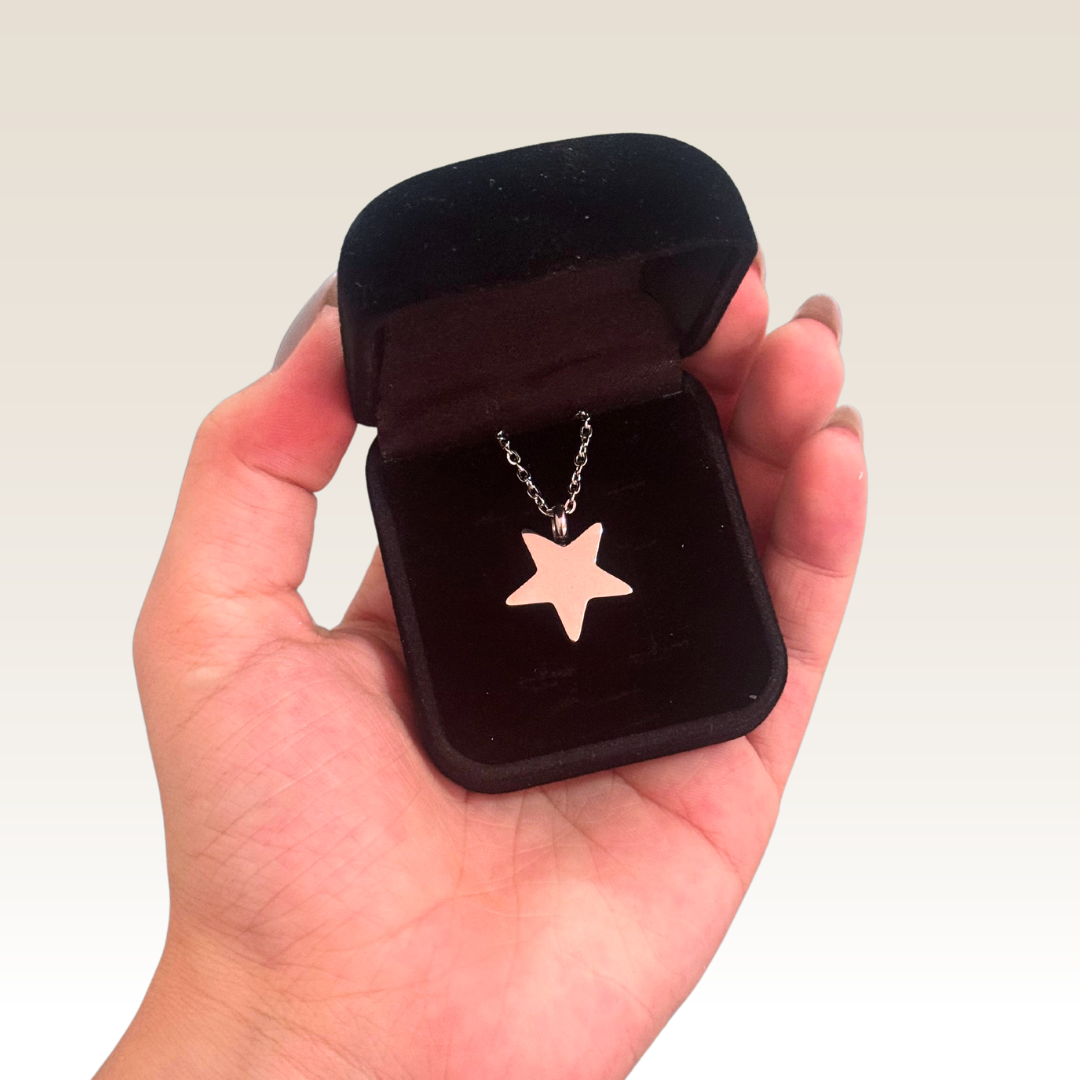 Pingente Estrela Prateada