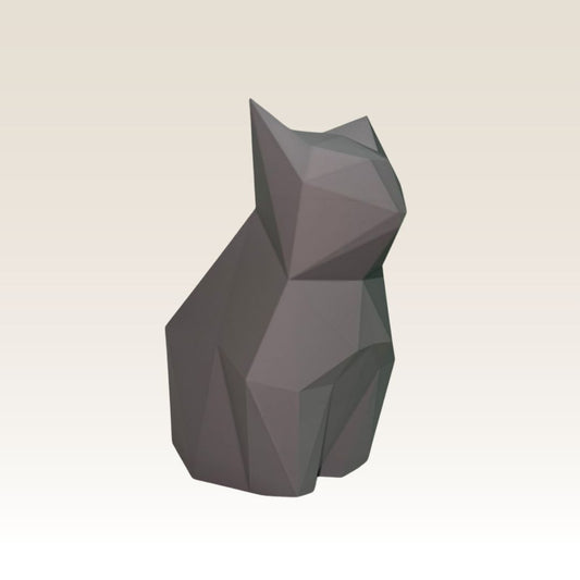 Mini Urna Pet Gato Geo P